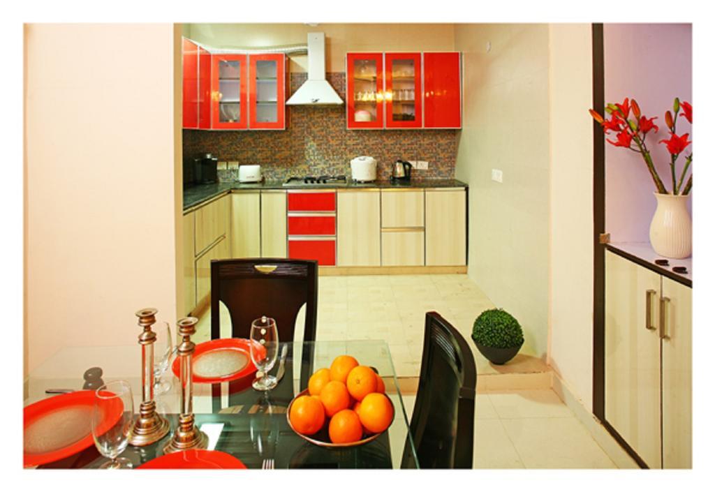 Evergreen 2Bhk Service Apartment Vasant Kunj Fortis Ilbs Nova Deli Exterior foto
